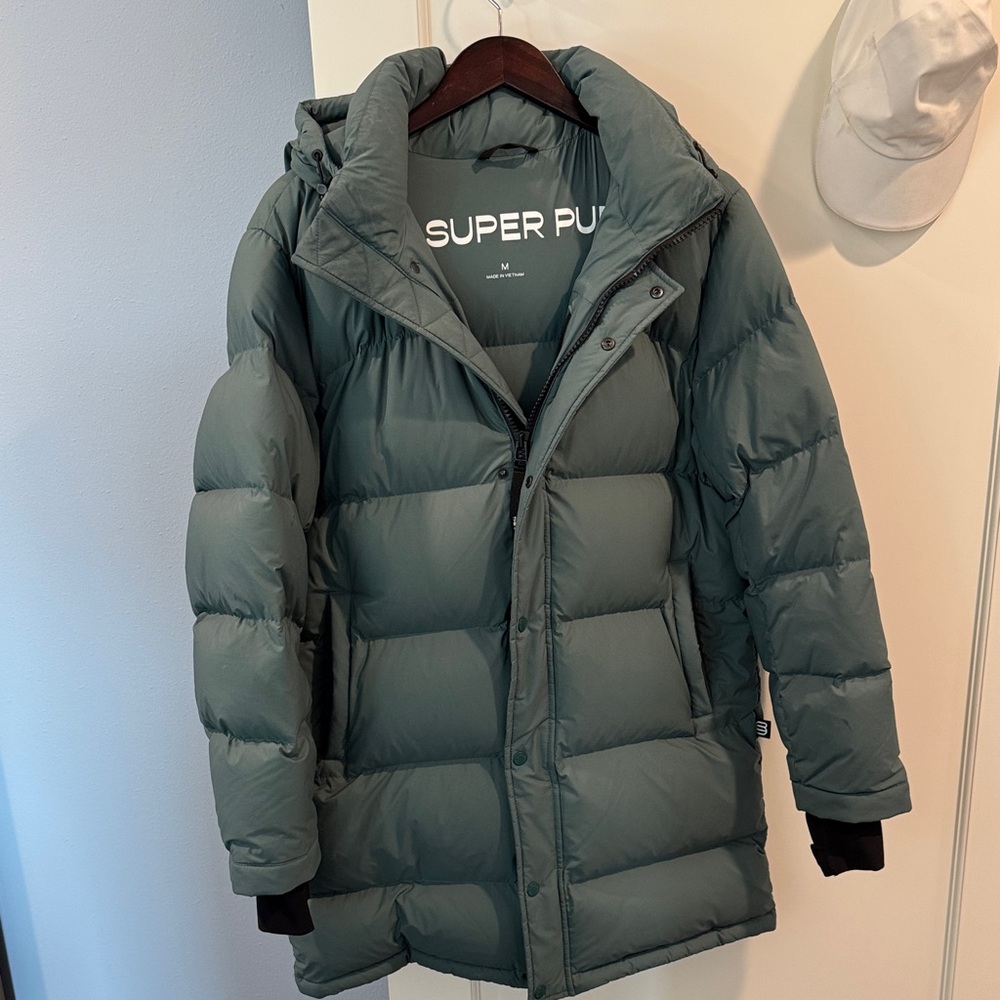 Aritzia Super Puff Women's Green Jacket